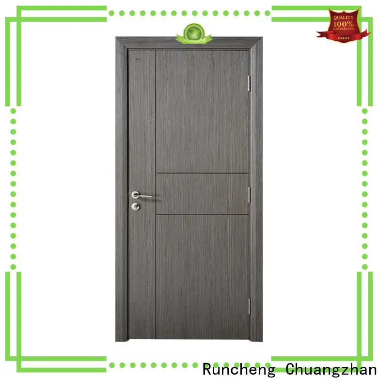 Wholesale modern interior wooden doors manufacturers for hotels 1