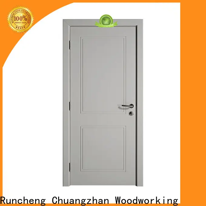 Runcheng Chuangzhan High-quality custom wood doors manufacturers for hotels 1