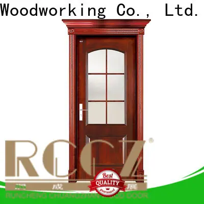 Best wooden door style supply for villas 1