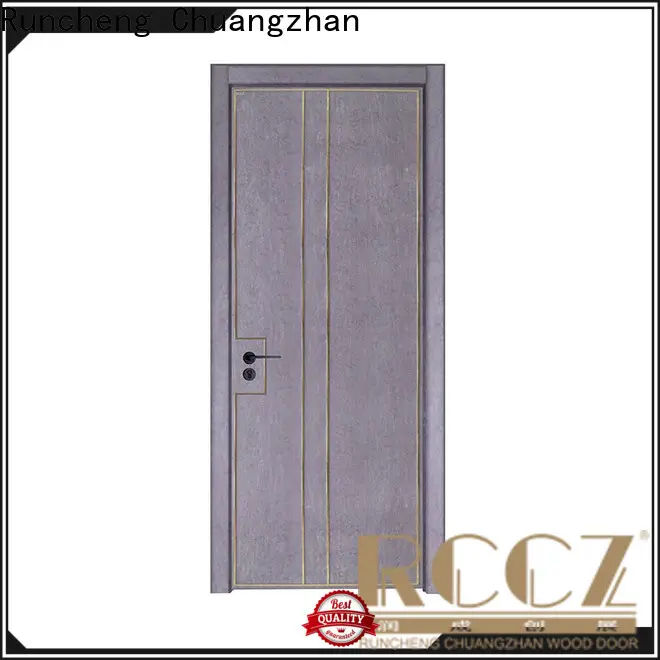 Runcheng Chuangzhan Best modern interior doors factory for hotels 1