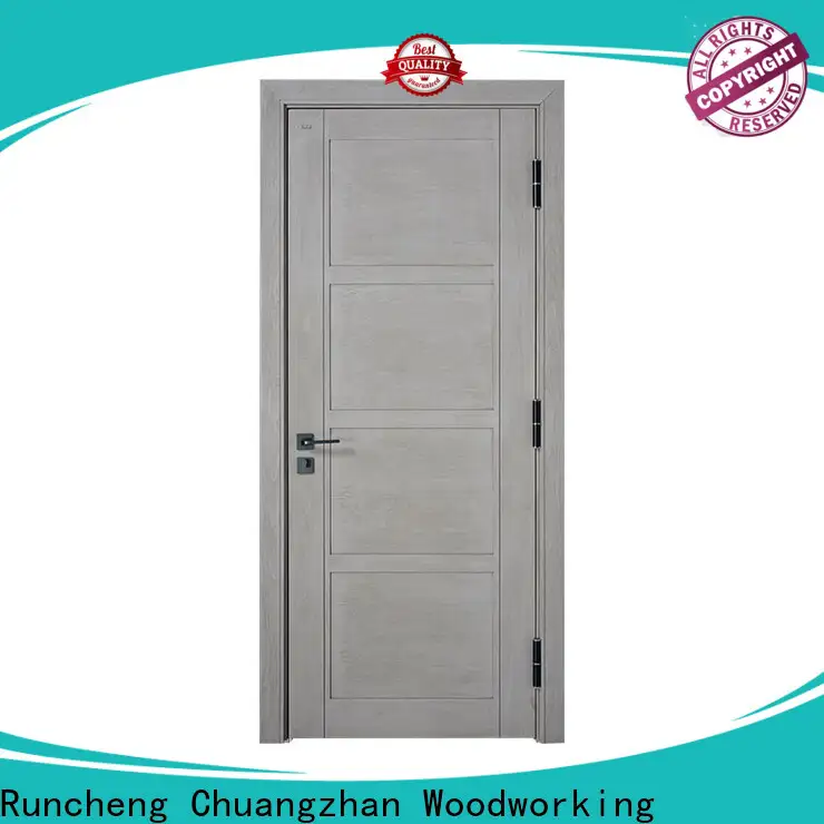 Runcheng Chuangzhan Top new wood door factory for villas 1