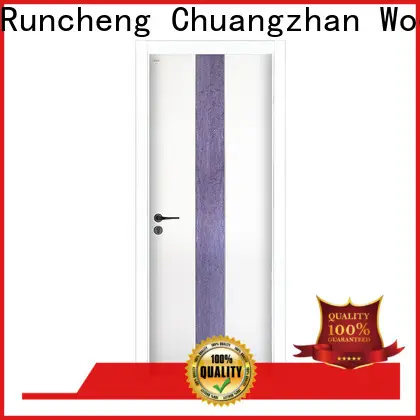 Wholesale white wooden internal doors company for offices 1