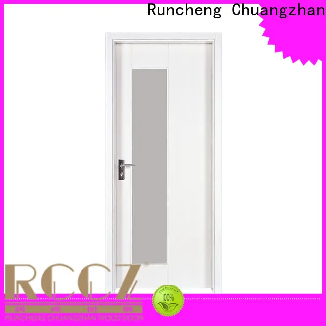 Runcheng Chuangzhan simple wood door for business for indoor 1