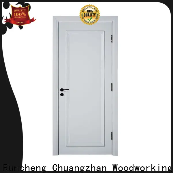 Runcheng Chuangzhan white wooden internal doors suppliers for hotels 1