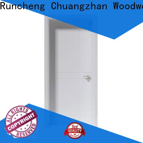 Runcheng Chuangzhan white wooden internal doors manufacturers for villas 1