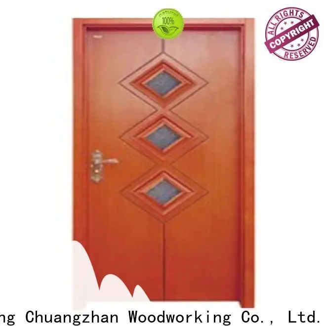 High-quality white glazed interior doors door supply for offices 1