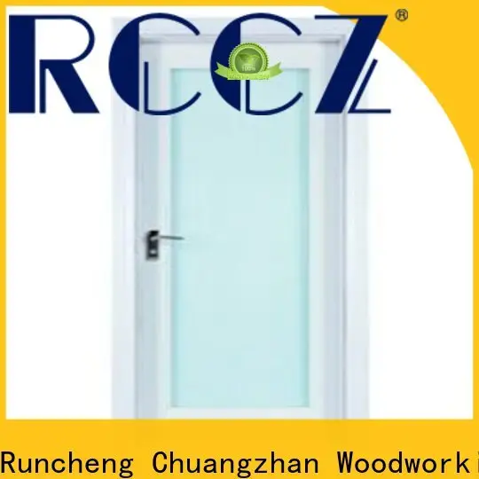 Runcheng Chuangzhan attractive wooden double glazed doors supply for villas 1