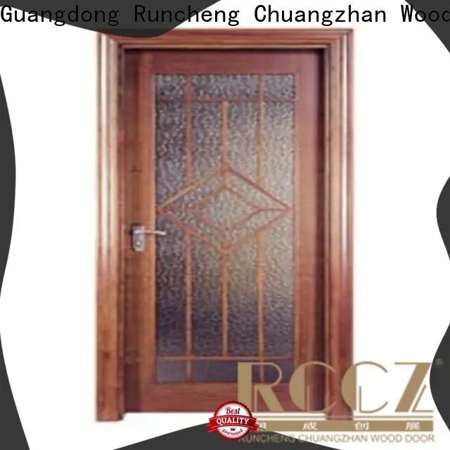 Runcheng Chuangzhan design flush wood door manufacturers manufacturers for villas 1