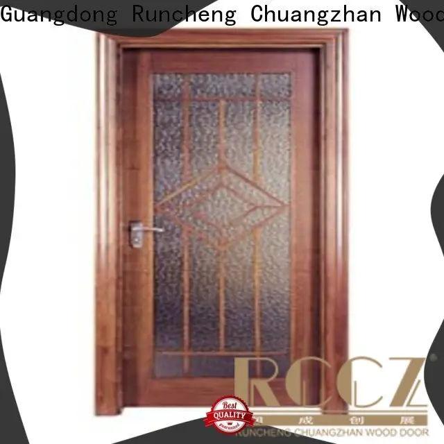 Runcheng Chuangzhan design flush wood door manufacturers manufacturers for villas 1