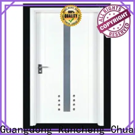 Runcheng Chuangzhan modern flush wood door manufacturers for business for offices 1