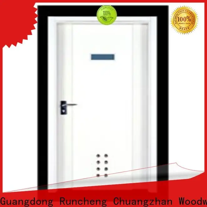 Runcheng Chuangzhan modern wooden flush door price manufacturers for offices 1
