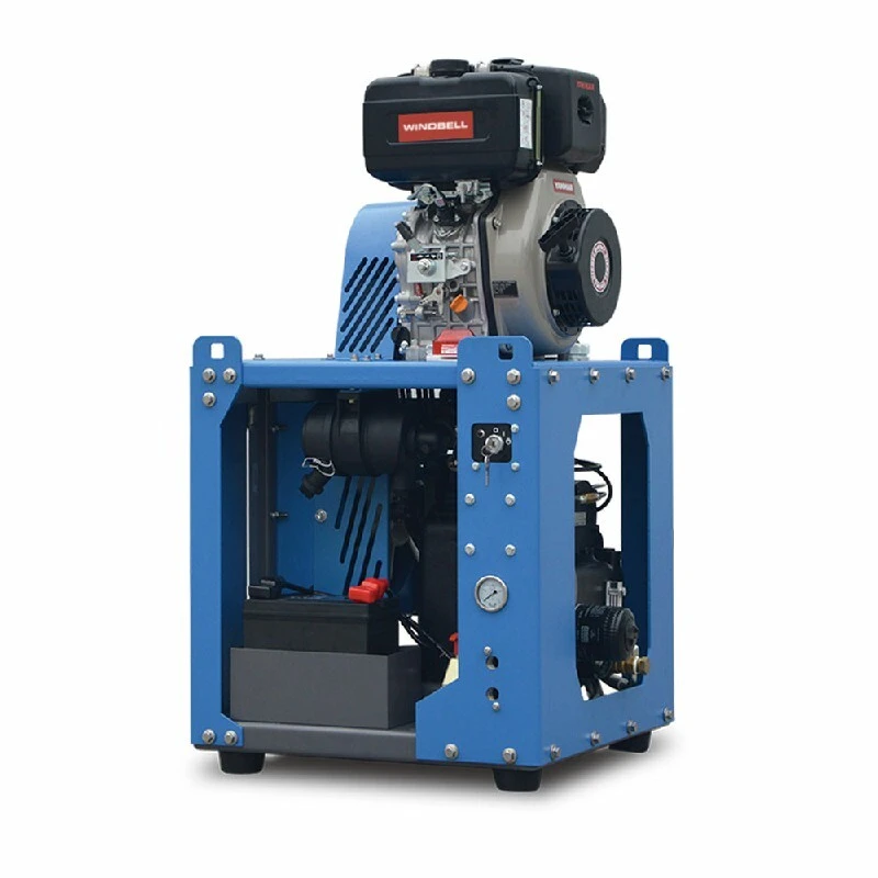 WGD Range 35 CFM Petrol Air Compressor 7 Bar 100 PSI Mobile Lightweight 1