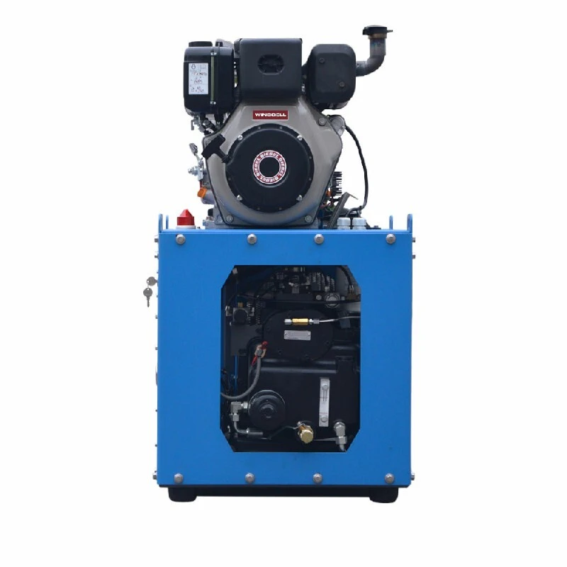 WGD Range 35 CFM Petrol Air Compressor 7 Bar 100 PSI Mobile Lightweight 1