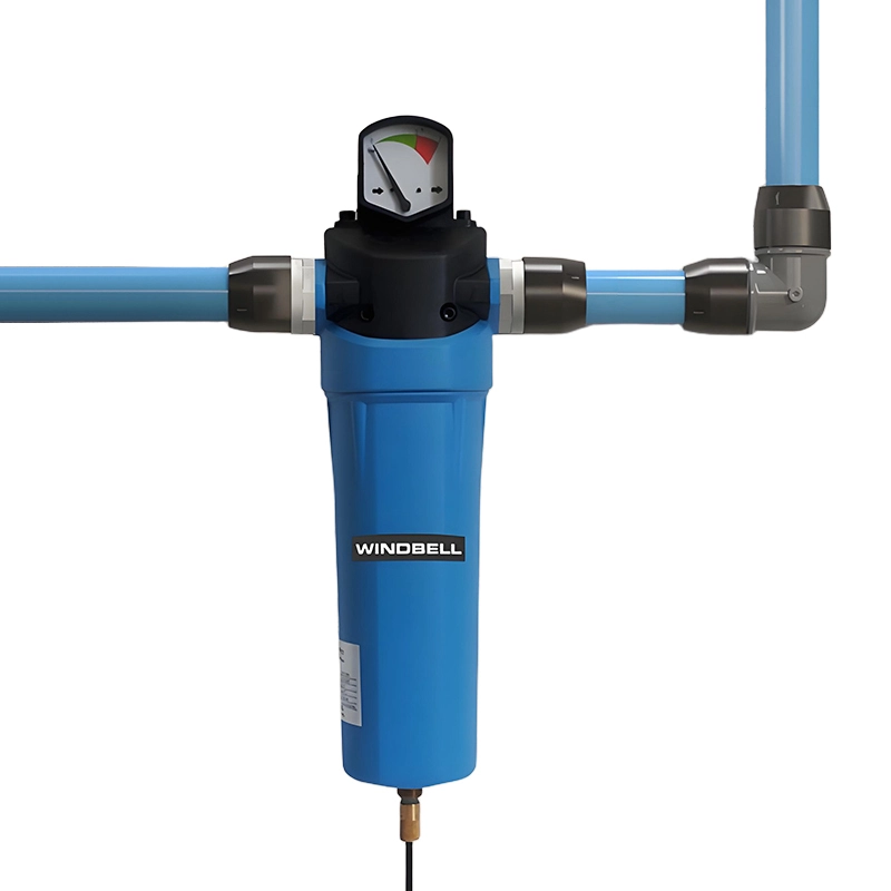 WBF Compressed Air Filter 1.2 - 49 m/3 min 0 -16 Bar Oil Water Separator 1
