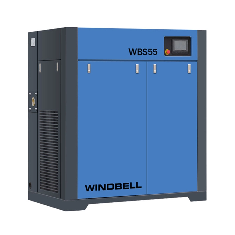 Compresor de aire de tornillo rotativo de 75 hp SERIE WBS 1