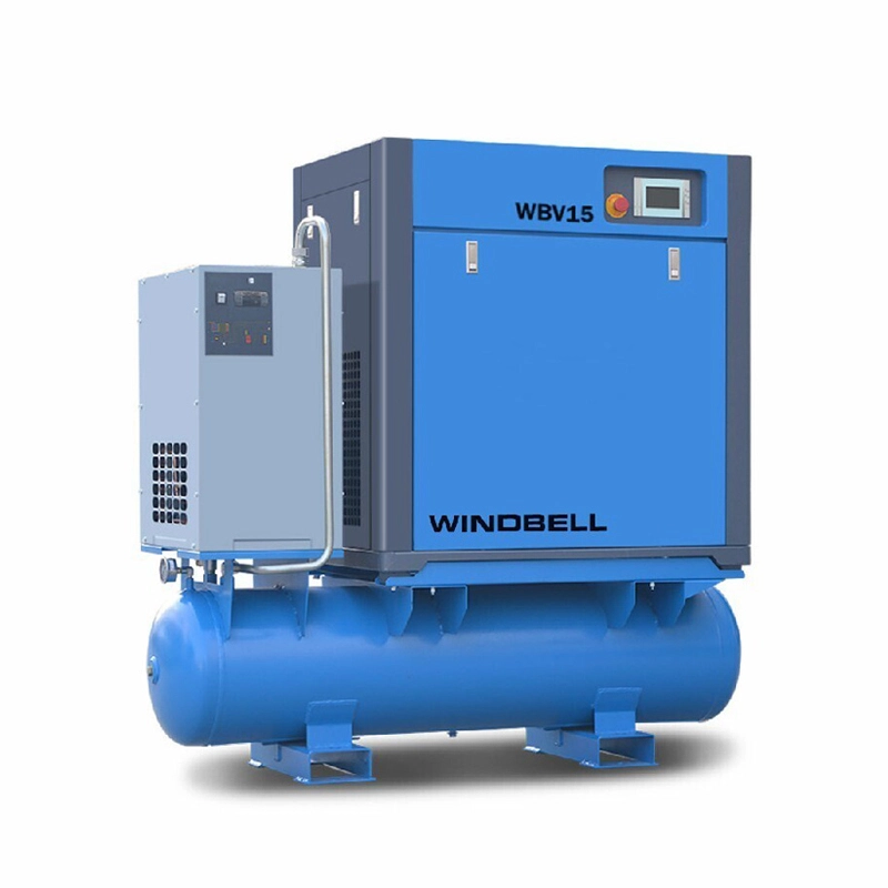 WZS Range 15 kW 3 in 1 Air Compressor Tank Mounted for Automotive Shops 1