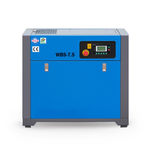 WBS SERIES 7.5kW Screw Air Compressor 0.8 1.2 m3 min 7 12 Bar IP55 1