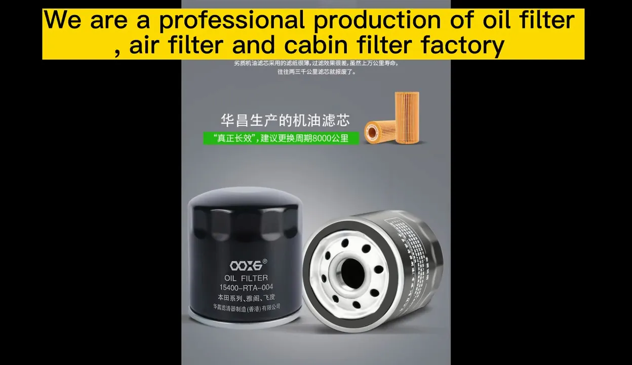 High-quality Toyota Corolla Oil Filter Company 2