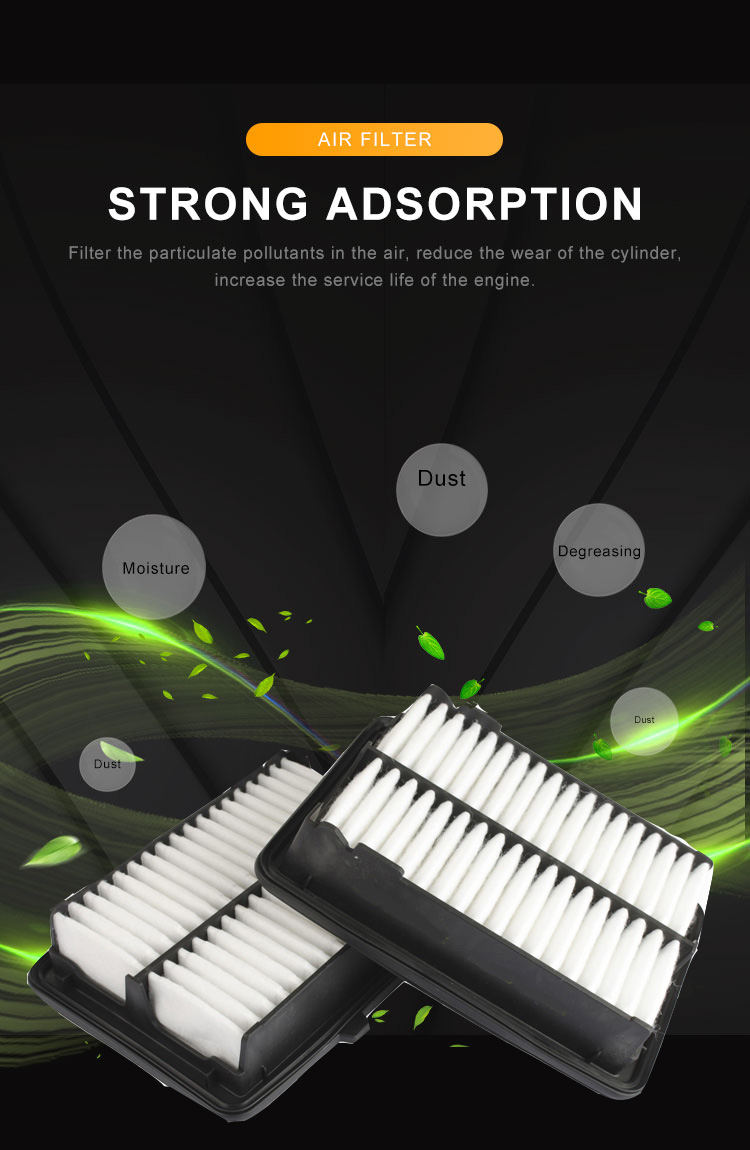 car air filter for Japanese car 17220-5R0-008 5