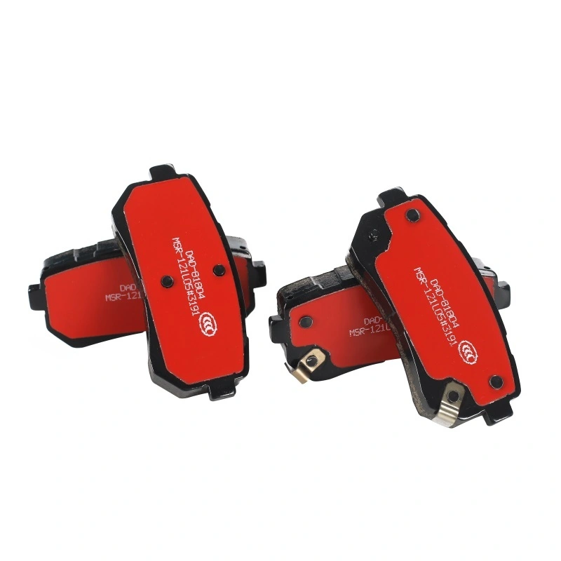 Plaquettes de frein automobile à la mode rouge modifiées 205A7449 - Fournisseur direct 1