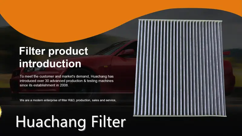 Empresa fabricante de filtros de aire de alta calidad 1