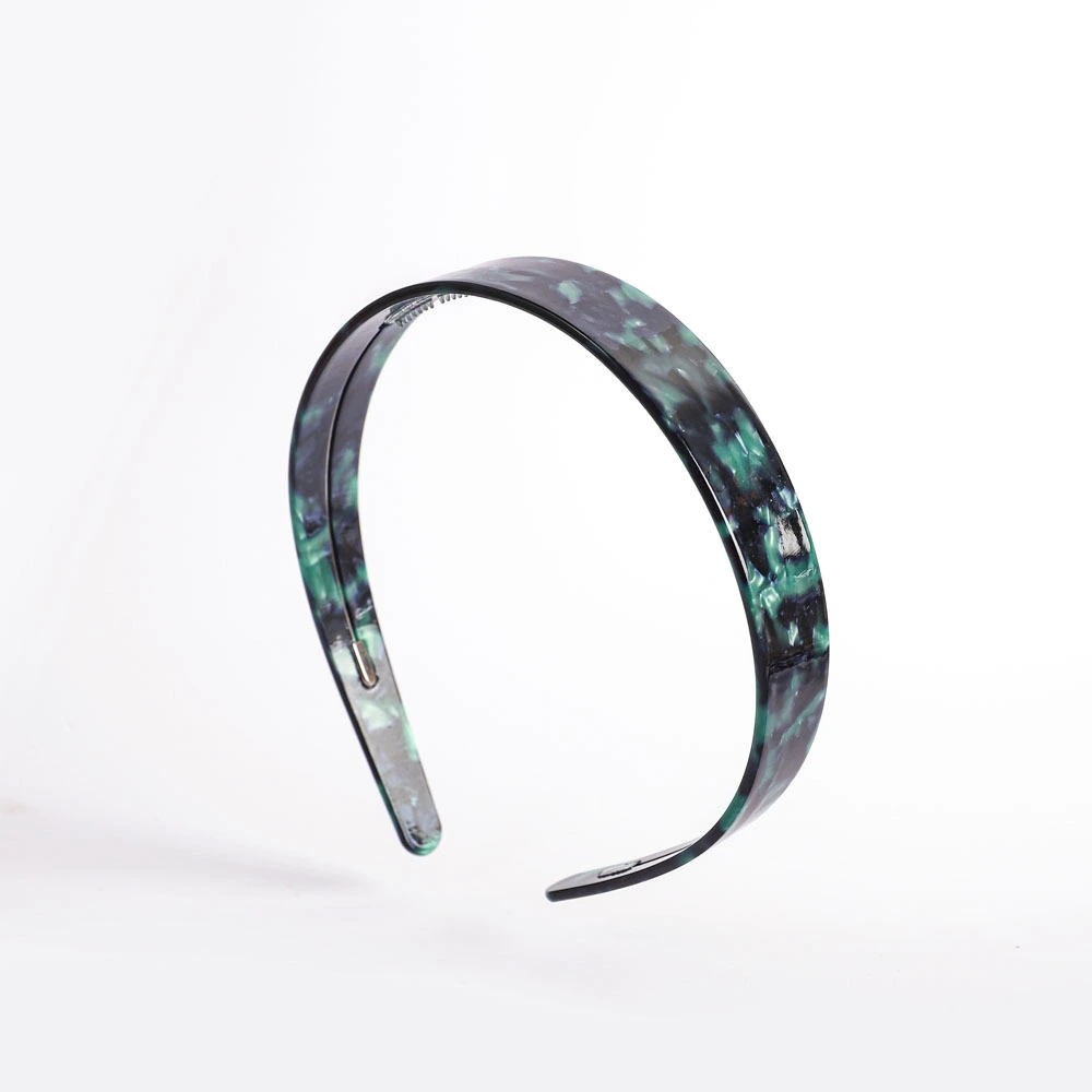 Vintage-Haarreif aus Acetat mit Schachbrettmuster/Schildpattmuster für Damen 1