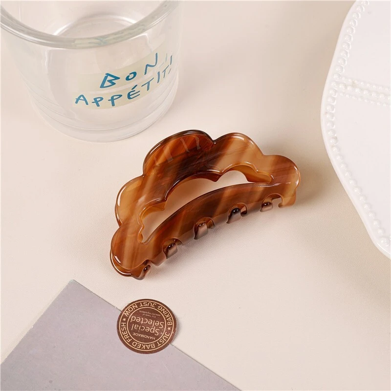 Acetate hair claws wholesale for cute hairpin shark clips 1