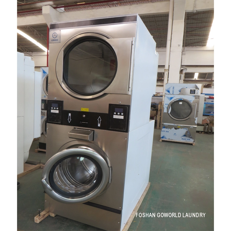 Automatic stackable washer and dryer sets shop electric heating for laundry shop 3