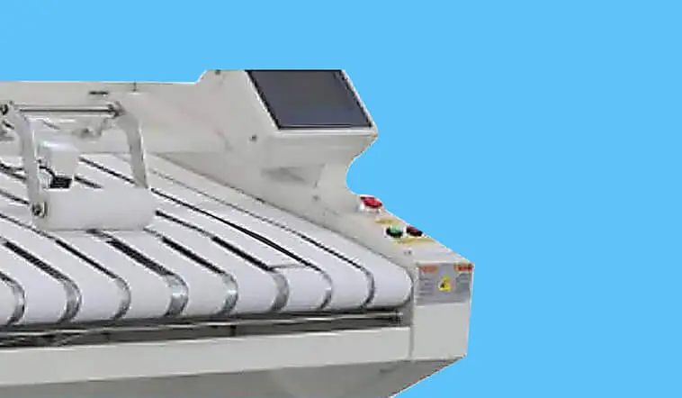 automatic towel folder folding high speed for laundry factory 3