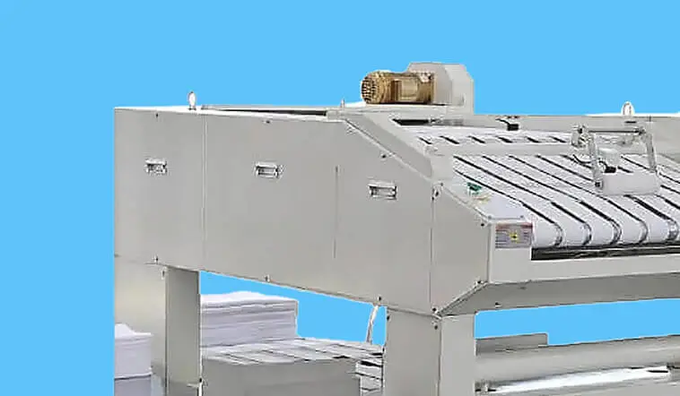 automatic towel folder folding high speed for laundry factory 4