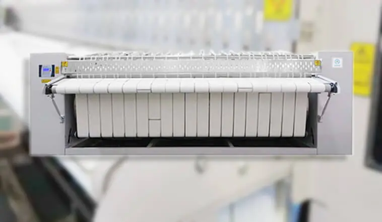 GOWORLD heat proof flat work ironer machine easy use for hospital 4