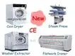 GOWORLD stainless steel semi automatic laundry machine Easy to control for Commercial laundromat206 2