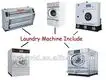 GOWORLD stainless steel semi automatic laundry machine Easy to control for Commercial laundromat640 3