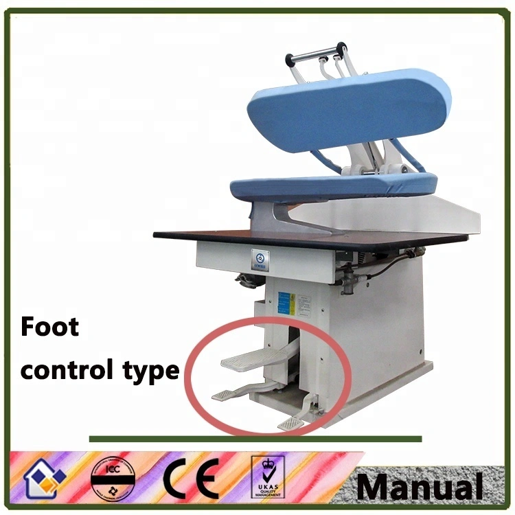 Utility laundry press machine Manual control utility press 1