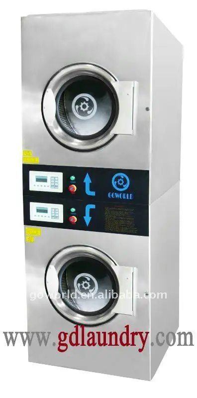 GOWORLD stainless steel semi automatic laundry machine Easy to control for Commercial laundromat462 3