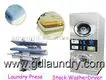 GOWORLD stainless steel semi automatic laundry machine Easy to control for Commercial laundromat60 3