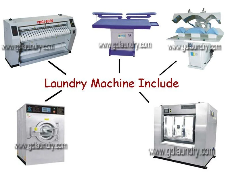 GOWORLD stainless steel semi automatic laundry machine Easy to control for Commercial laundromat364 2