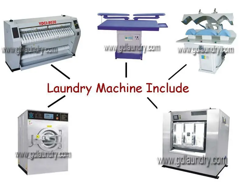 GOWORLD stainless steel semi automatic laundry machine Easy to control for Commercial laundromat153 2