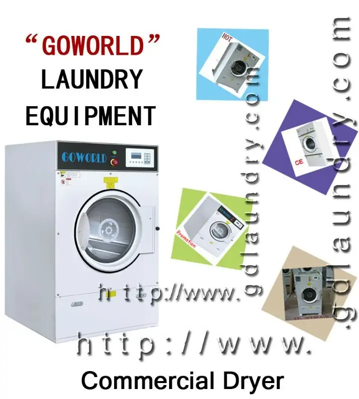 GOWORLD stainless steel semi automatic laundry machine Easy to control for Commercial laundromat600 2