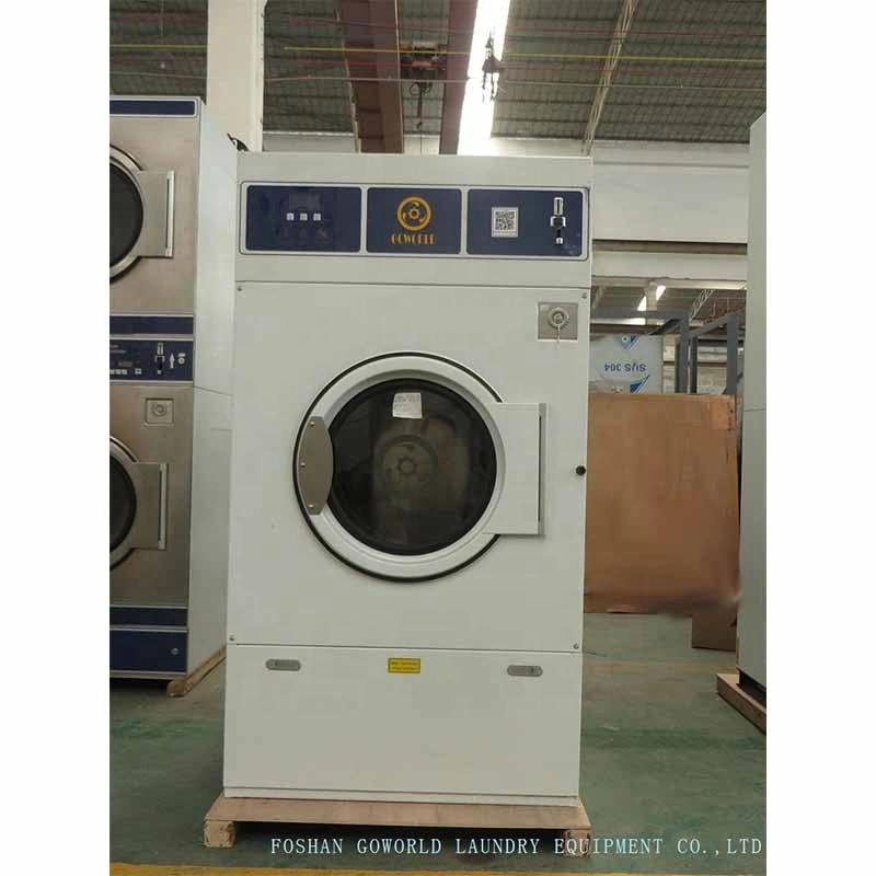 12kg electric heating commercial coin laundry dryer for hotel,hospital,laundry factory 1