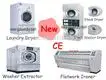 GOWORLD stainless steel semi automatic laundry machine Easy to control for Commercial laundromat330 2