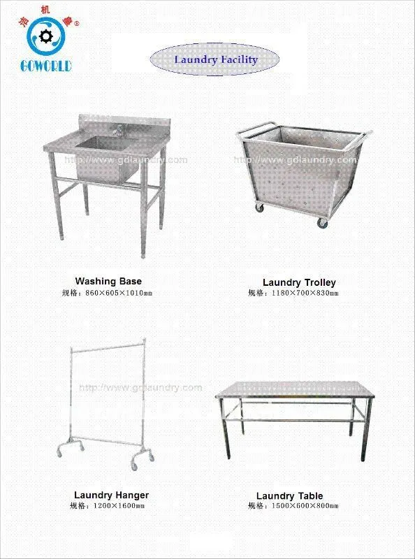 GOWORLD stainless steel semi automatic laundry machine Easy to control for Commercial laundromat336 3