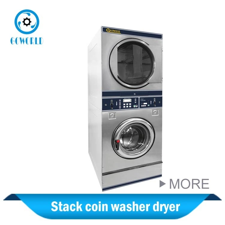 Coin Operating Combo Washing and Drying Machine 1