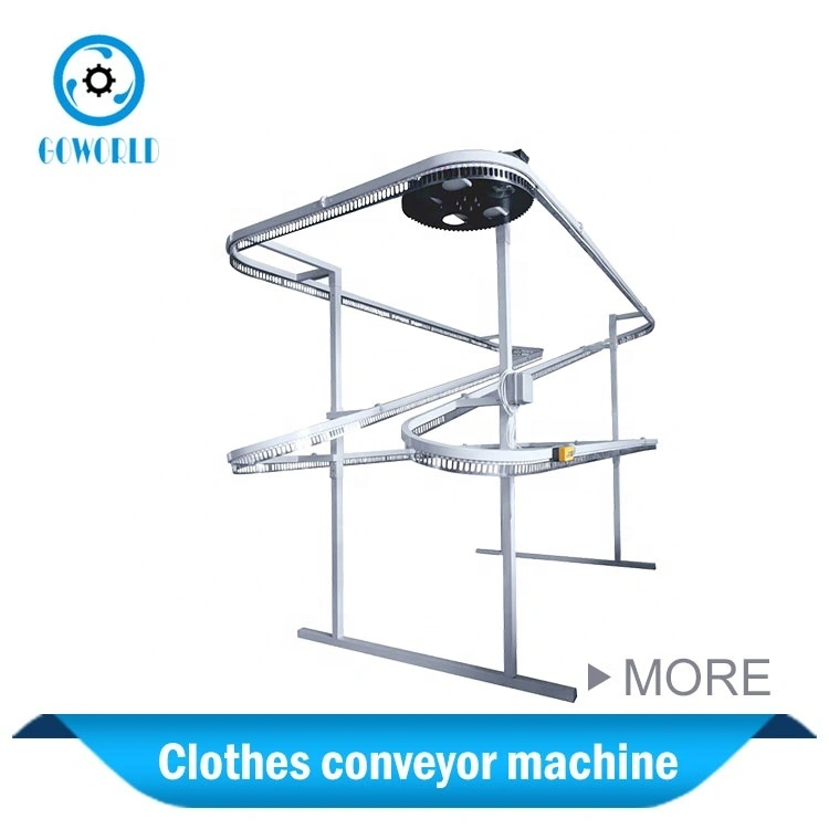 Clothes conveyor machine for commercial laundry shop 1
