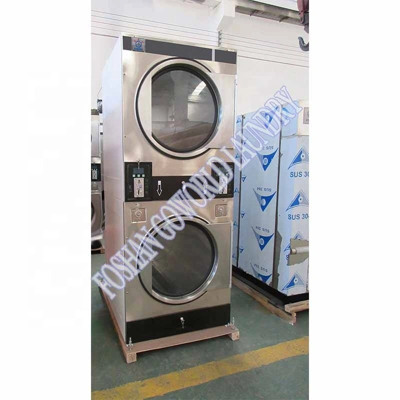 8kg-12kg stack dryers(industrial&commercial laundry washing machine,dryer,ironer) 1