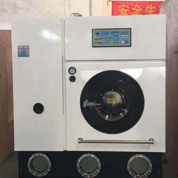 12KG steam style full-auto perc laundry shop dry cleaning machine 1