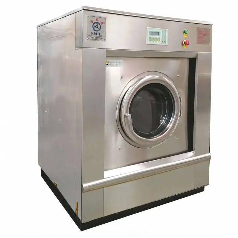 10.5kg-150kg Automatic washer extractor |soft mount washer for hotel hospital laundry center 1