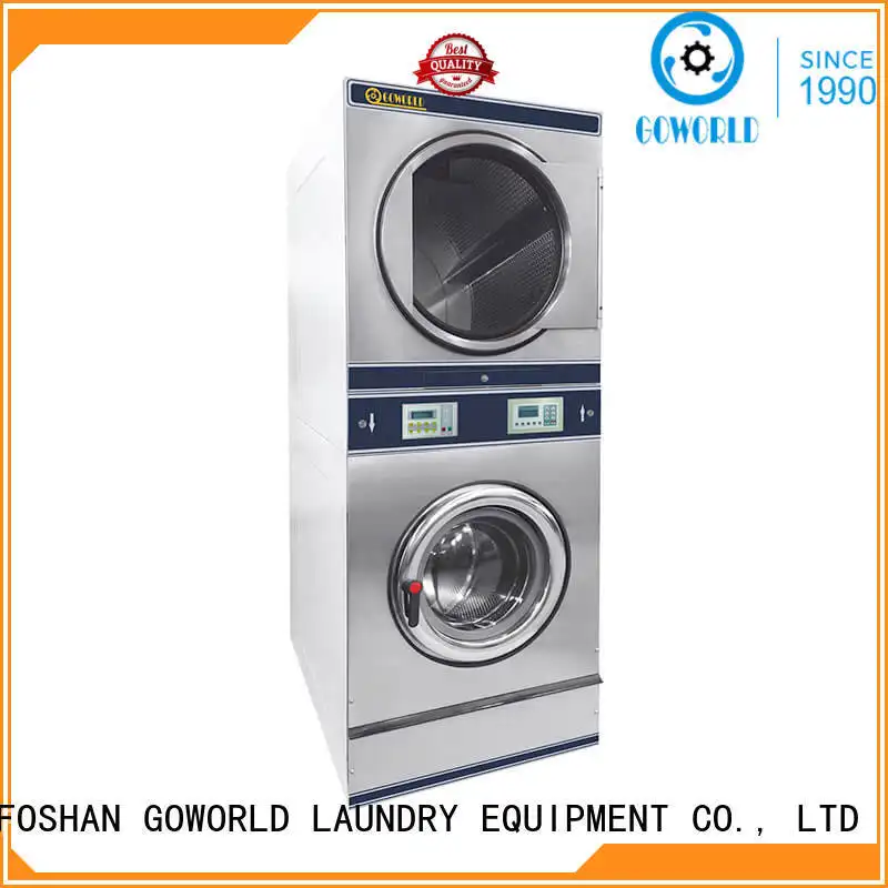 Custom school stacking washer dryer washer GOWORLD 1