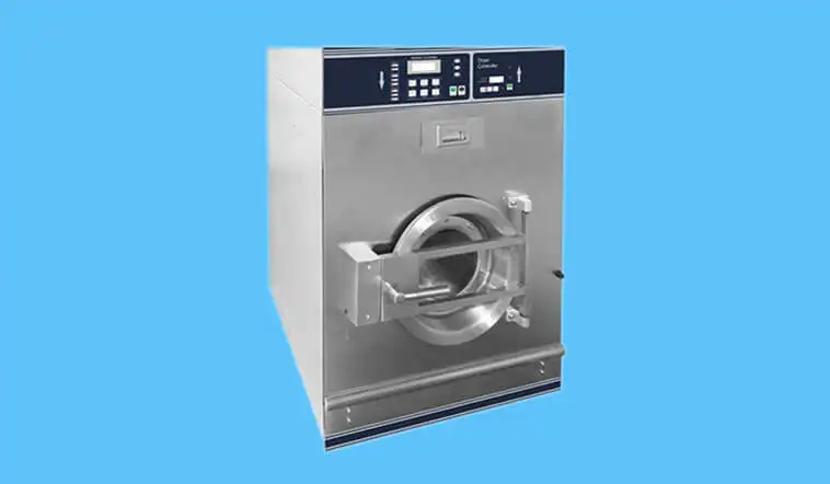 GOWORLD Automatic stackable washer dryer combo LPG gas heating for school 9