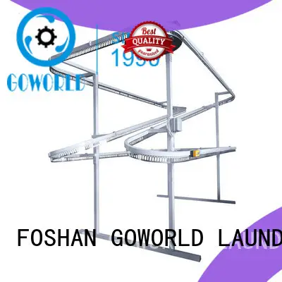 line clothes shirts conveyor spotting machine GOWORLD 1